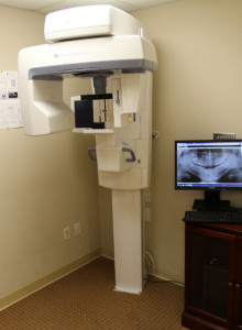 X-ray machine allowing us to do dental x-rays without gagging