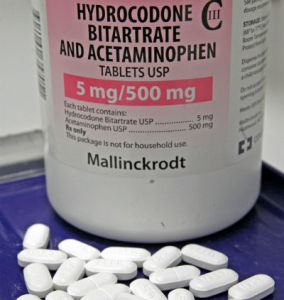 Hydrocodone and acetominophen tylenol combination prescribed at the dentist