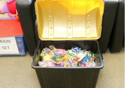 treasure chest at our dental office