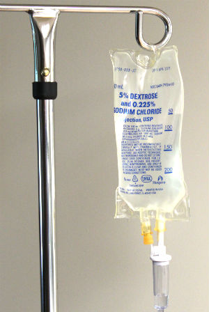 IV sedation photo for nervous dental patients needing sedation for a root canal.