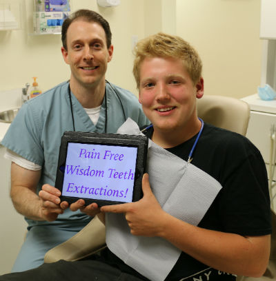 The only thing Ryan remembers from his sedation with Dr. Nick is that it didn't hurt!