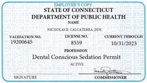 IV Sedation License is required to do sedation dentistry