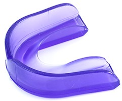 Photograph of stock mouth guard.